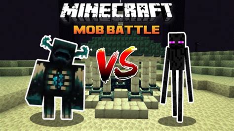 MINECRAFT WARDEN VS ENDERMEN (MOB BATTLES) - YouTube