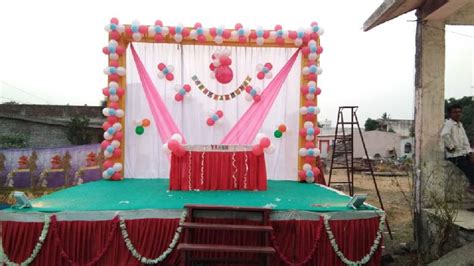 Birthday Stage Decoration Services at Best Price in Surat | Happy ...