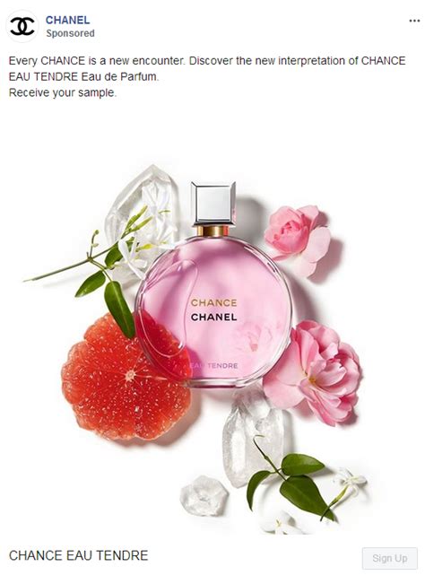 FREE Chanel Chance fragrance sample