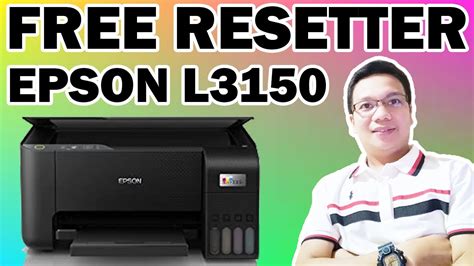 RESET EPSON L3150 || FREE RESETTER - YouTube