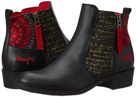 Desigual Shoes Natalia 18, Women's Ankle Boots, Red (3093 Ketchup), 4 UK (37 EU) | Boots, Womens ...