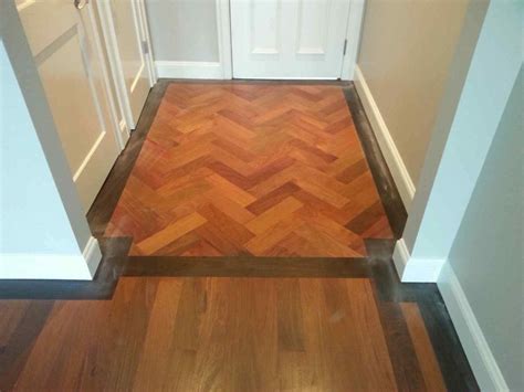 Custom Herringbone Pattern Hardwood Flooring in MA | Central Mass ...