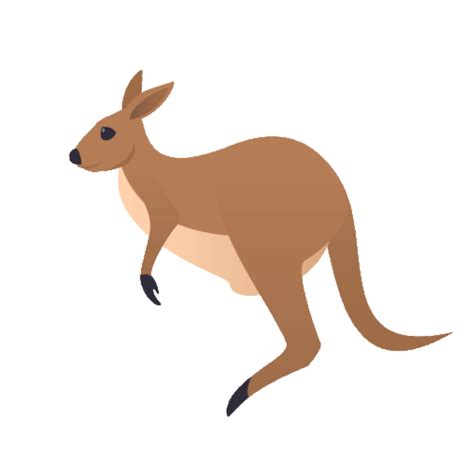 Kangaroo Joypixels GIF - Kangaroo Joypixels Jumping - Discover & Share GIFs