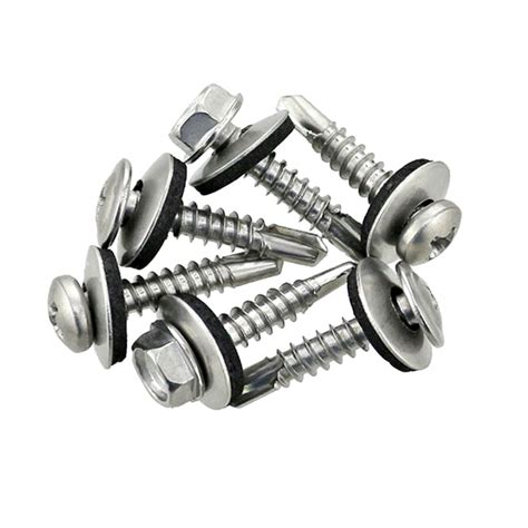 Stainless Steel 316 Hex Head Self Drilling Tek Screws - Buy stainless ...