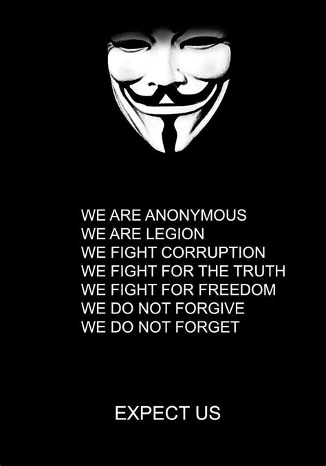 The anonymous, Anonymous Quotes HD phone wallpaper | Pxfuel