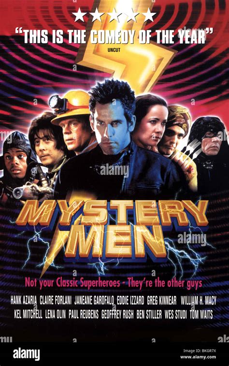 MYSTERY MEN -1999 POSTER MYMN 001VS Stock Photo - Alamy