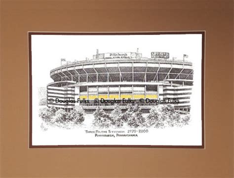 Three Rivers Stadium, Matted | douglasfulks