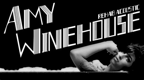 Amy Winehouse - Rehab (Acoustic) - YouTube