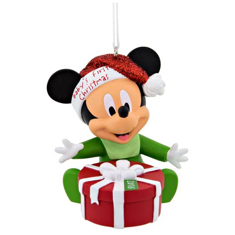 Hallmark Disney Mickey Mouse Baby's 1st Christmas Ornament