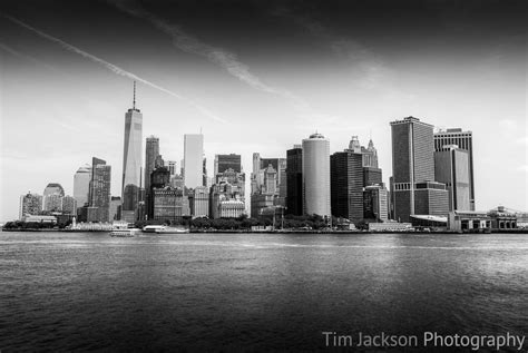 Manhattan Skyline Black and White | Tim Jackson Photography | Buy ...