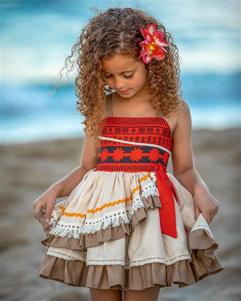 Moana Dress Moana Costume Moana Halloween Costume Moana - Etsy