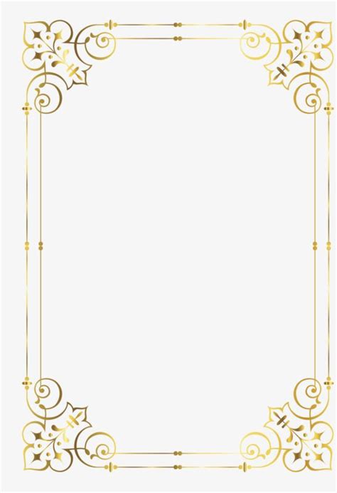 Gold Frame, Frame Clipart, Golden, Frame PNG Transparent Clipart Image and PSD File for Free ...