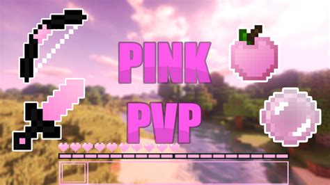 Pink PVP Texture Pack [16x] 1.8.9 Minecraft Texture Pack