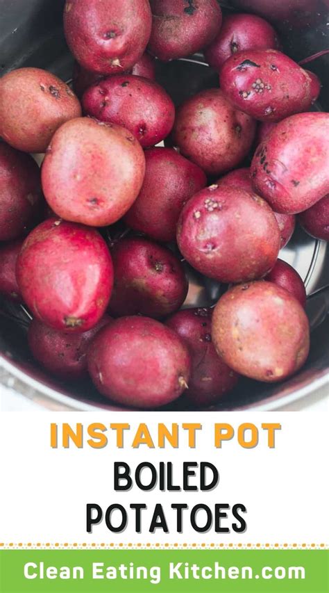 How to Boil Potatoes in Instant Pot - Clean Eating Kitchen