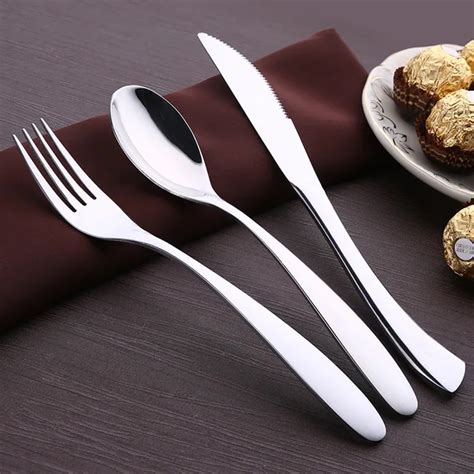 3Pcs/set West Tableware Suit Stainless Steel Steak Knife Fork three ...