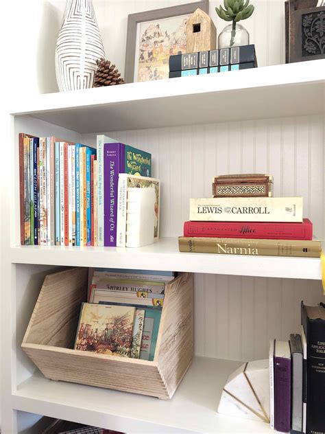 Built-in book shelf - How to Declutter, Organize and Style Kids' Books ...