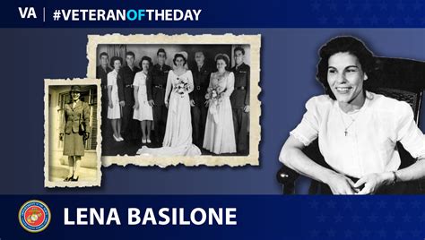 #VeteranOfTheDay Marine Corps Veteran Lena Basilone - VA News