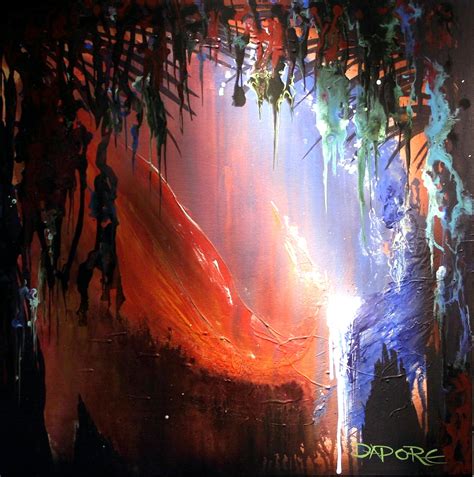 Abstract art gallery Dapore Abstract Landscape painting | Dapore's Blog