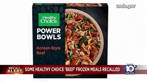 Some Healthy Choice frozen meals recalled over allergy concerns