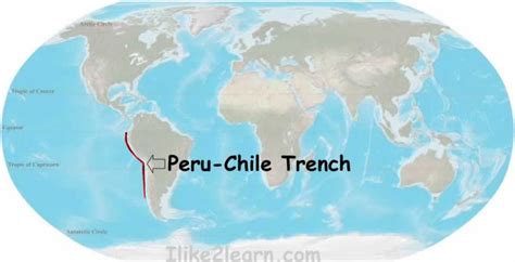 Peru-Chile Trench Map ~ GOOGLESADI