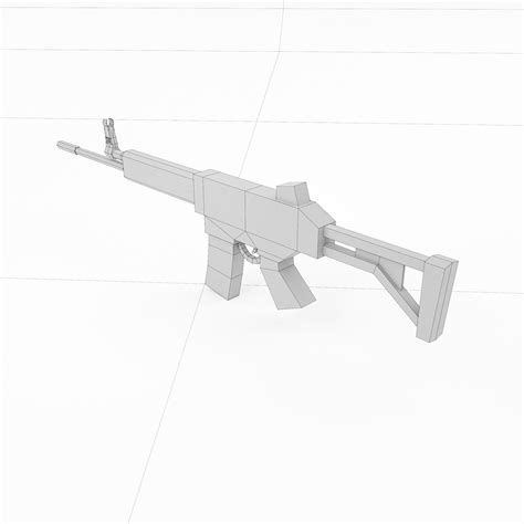 PINDAD SS1 assault rifle 3D model | CGTrader