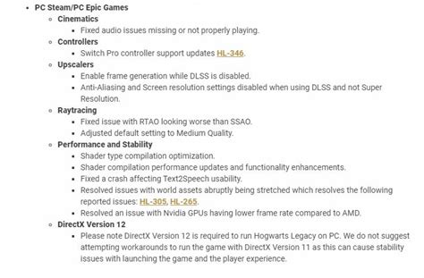 Hogwarts Legacy Update And Official Patch Notes: Performance Stability Fixes - eXputer.com