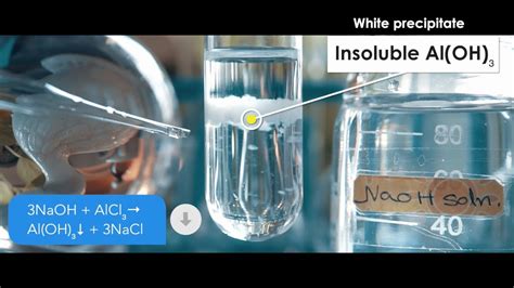Does Sodium hydroxide (NaOH) and Aluminium chloride (AlCl3) forms a ...