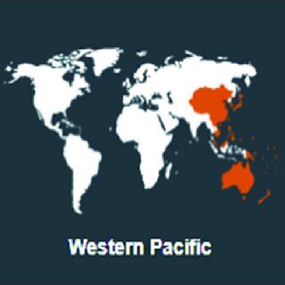 Map of W.H.O.'s Western Pacific Region [Source:1] | Download Scientific Diagram