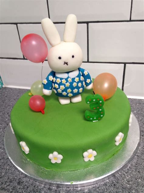 Miffy cake | Miffy cake, Cake, Desserts