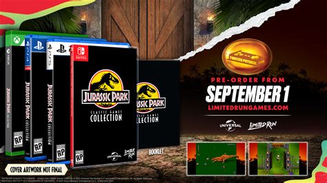 Jurassic Park Classic Games Collection announced for PS5, Xbox Series ...