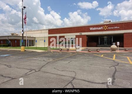 BENTONVILLE, ARKANSAS -28 JUN 2019- View of the Walmart Home Office ...