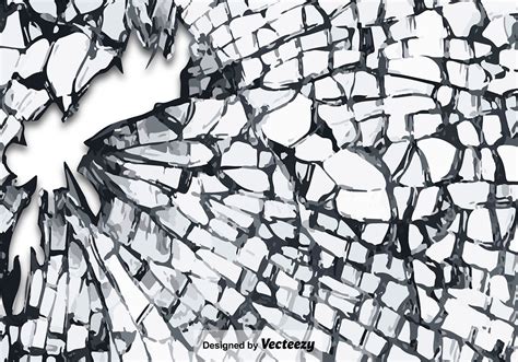 Vector Cracked Glass Texture 109308 Vector Art at Vecteezy