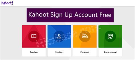 Kahoot Sign Up Account Free | Create Kahoot Profile - Kahoot Login