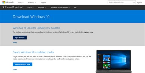 Top 3 methods to Download Windows 10 Creators Update and Upgrade Assistant