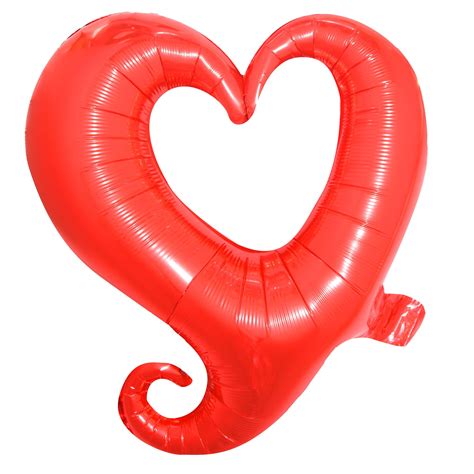 Buy 18" Classy Heart Red balloons for only 0.46 USD by Airise ...