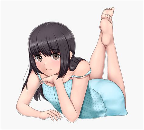 Moe, Cute, Anime - Anime Girl Sitting Png, Transparent Png ...