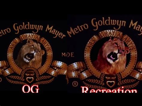 MGM Leo the Lion 1995 logo but it has the extended Leo the Lion footage - YouTube