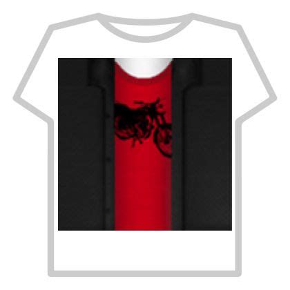 Red bacon bacon motercycle | Roblox t shirts, Crop tops, Frog emoji