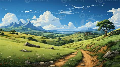 running field background ai 28231492 Stock Photo at Vecteezy