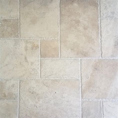 Ivory Select | Travertine Tile French Pattern | Tile X Stone