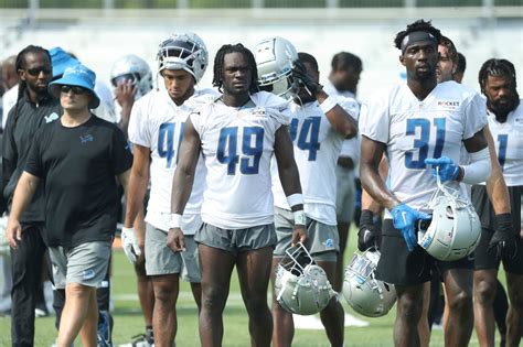 2023 Detroit Lions roster sorted by position, jersey numbers - Pride Of ...