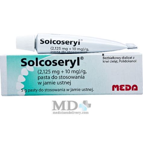 Solcoseryl adhesive paste 5gr: Buy Online on MedicinesDelivery.com