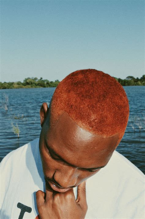 Black Man With Red Hair