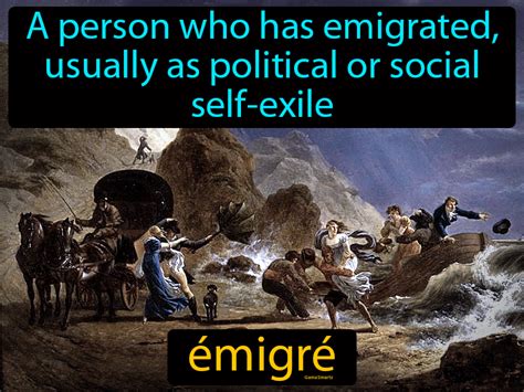 Emigre Definition & Image | GameSmartz