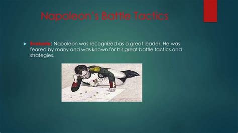 Napoleon’s battle tactics history pp