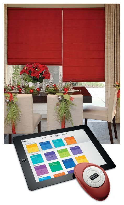 With PowerView™ Motorization from Hunter Douglas, control shades intelligently to design the ...