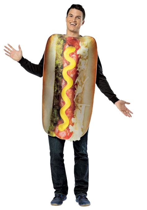 Adult Get Real Loaded Hot Dog Costume