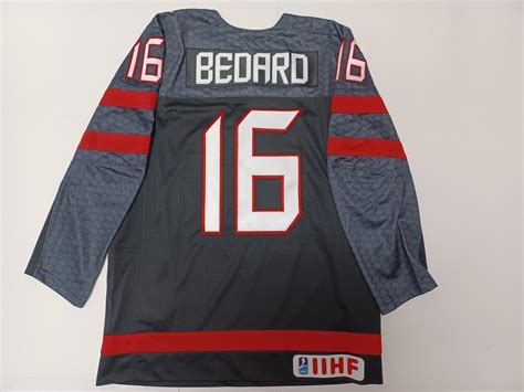 Connor Bedard Jersey Black