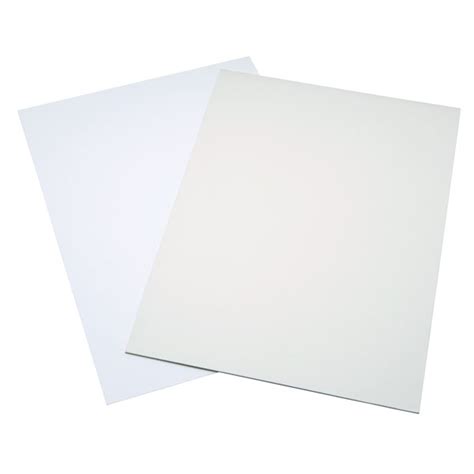 Daler Rowney Mount Board A1 White/Off White (Pack of 20) | Rapid Online