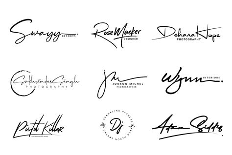 Abdesigngrahp: I will design signature handwritten logo for $10 on fiverr.com | Signature logo ...